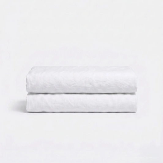 Drap Housse Aurore - Blanc-Lin de France