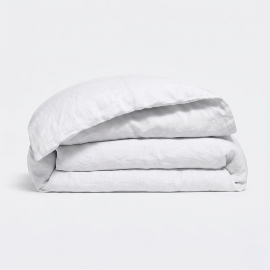 Housse de couette Aurore - Blanc