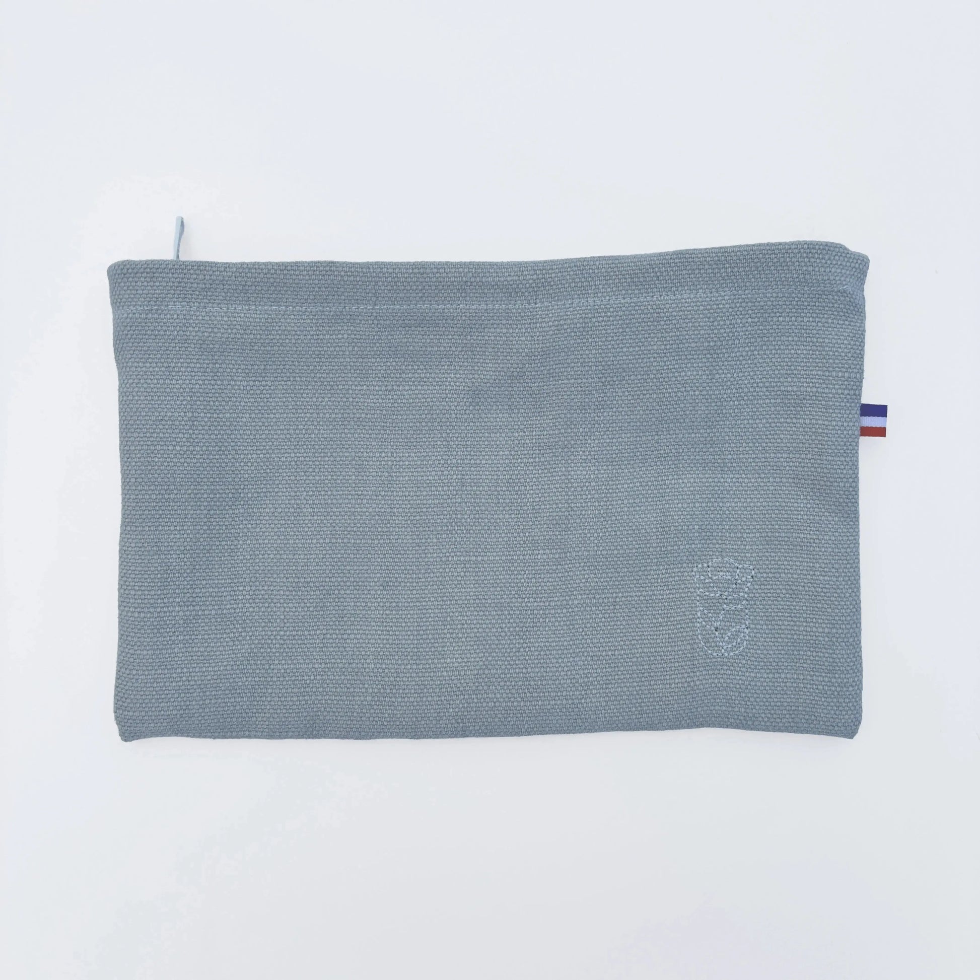 Pochette Victoire - Bleu Ciel Lin de France