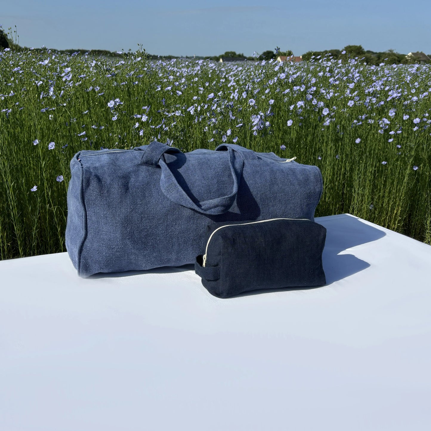 Pack week-end - Bleu Marine Lin de France