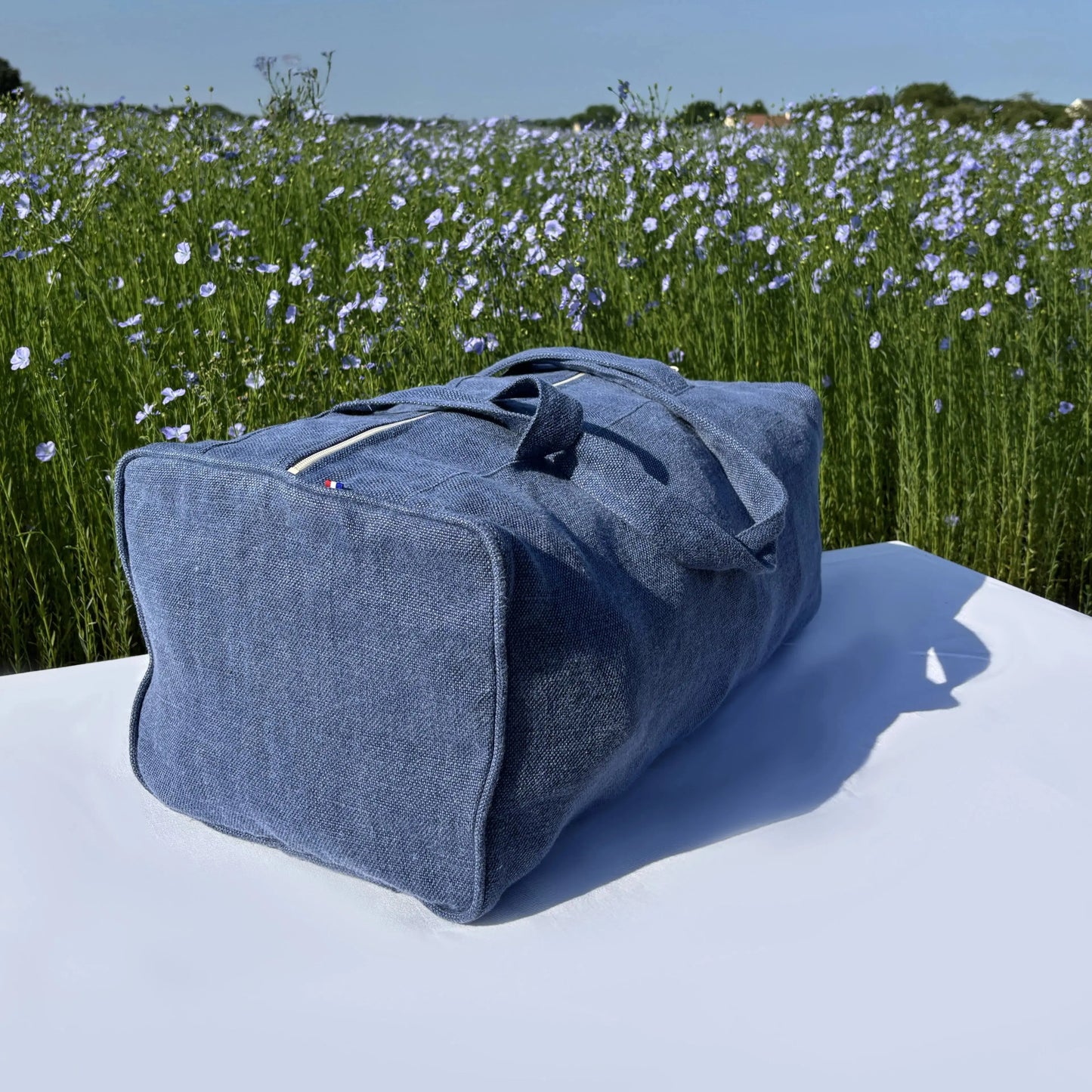 Sac de voyage Ethan - Bleu Marine Lin de France