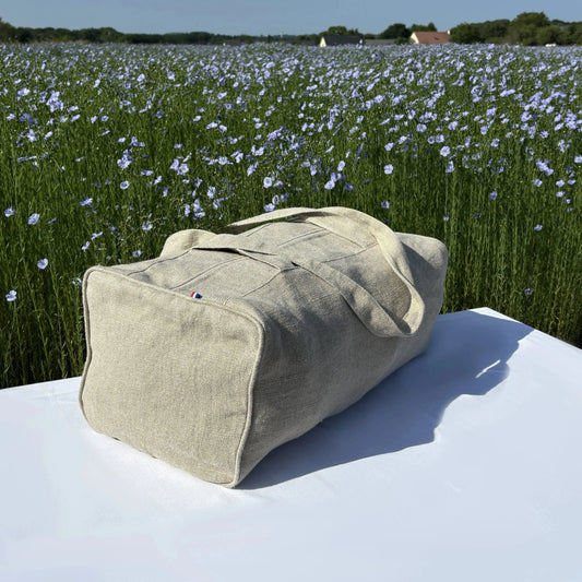 Sac de voyage Ethan - Naturel Lin de France