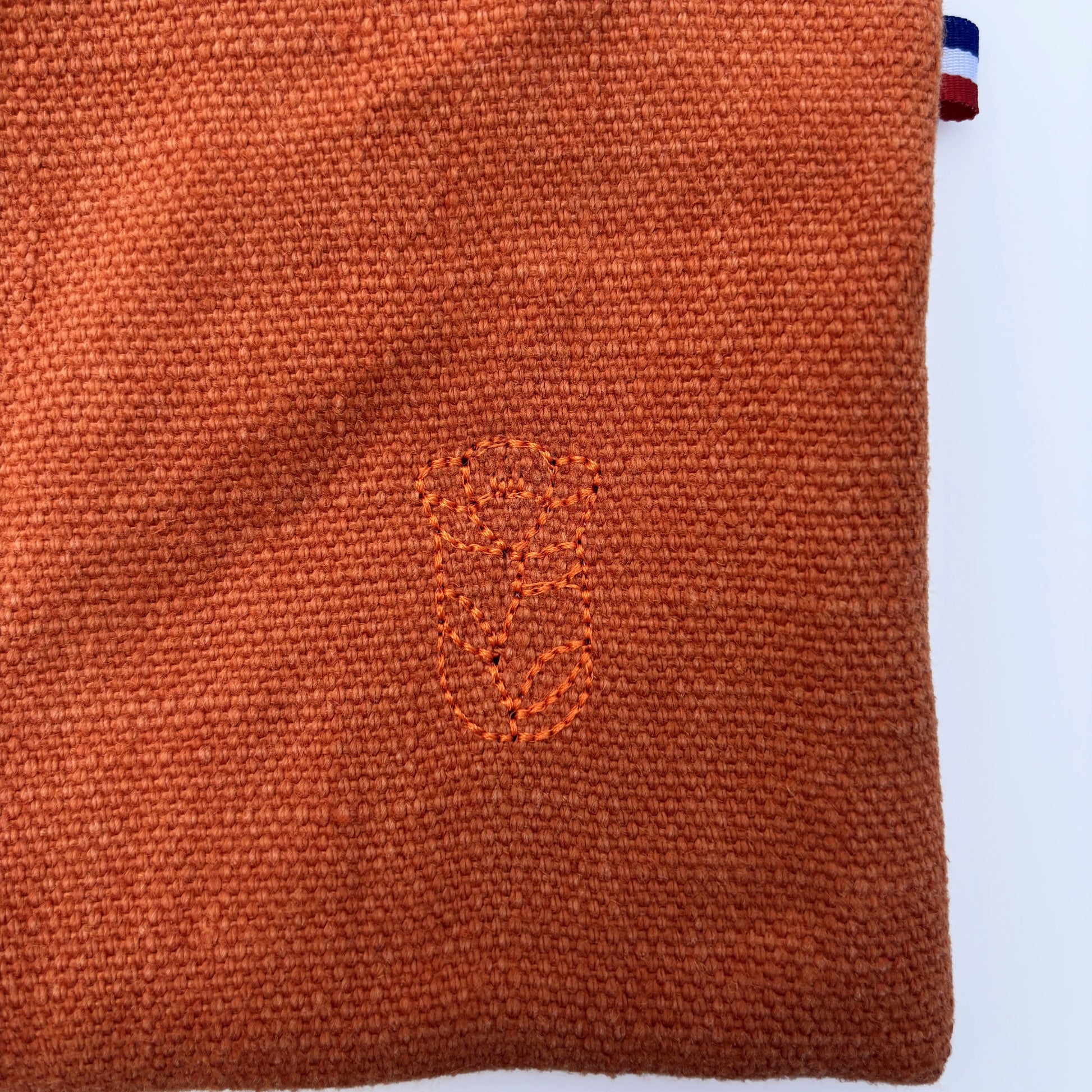 Pochette Victoire - Orange Lin de France