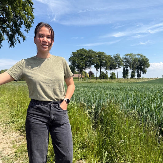 T-shirt Gabriel - Vert Kaki-Lin de France