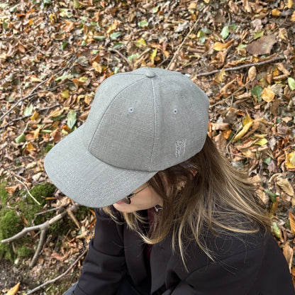 Casquette Solène - Gris Foncé Lin de France