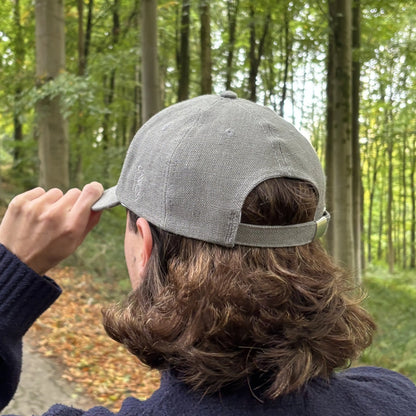 Casquette Solène - Gris Foncé Lin de France