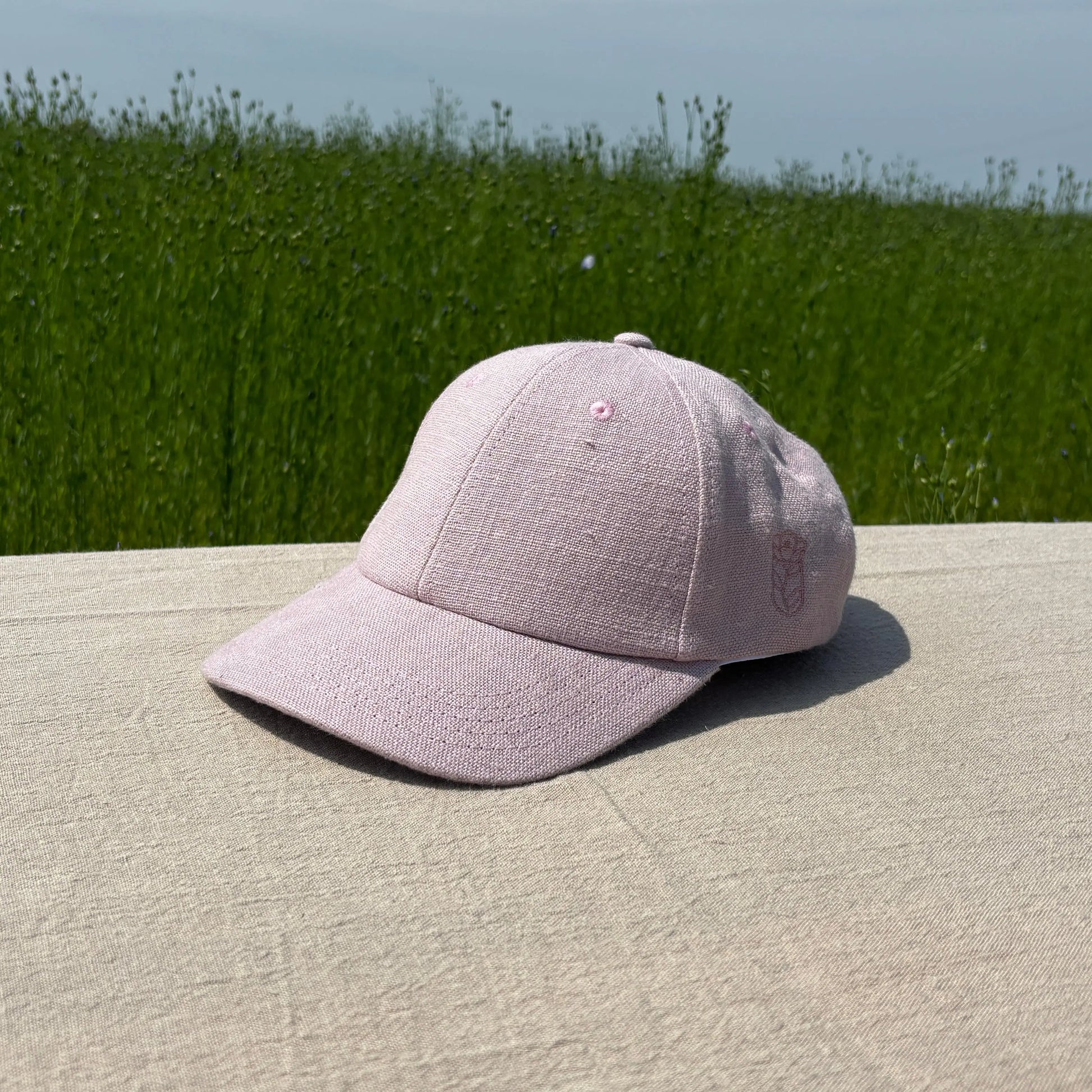 Casquette Solène - Rose Lin de France