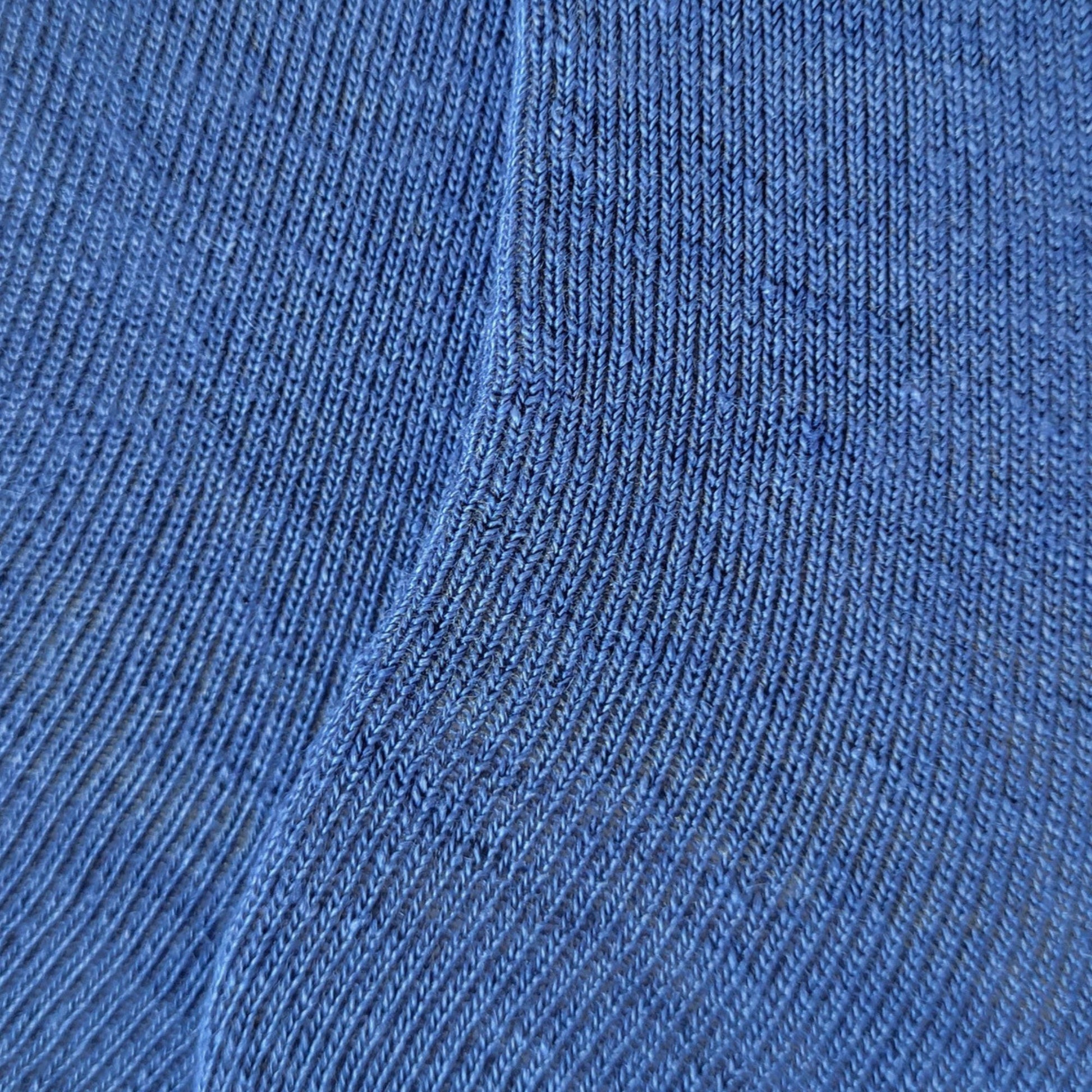 Chaussettes Femme - Bleu-Lin de France