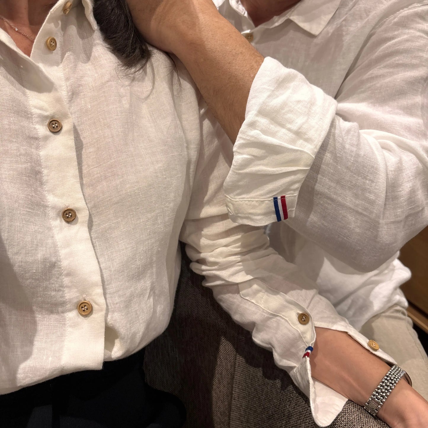 Chemise Femme Constance - Blanc - Lin de France