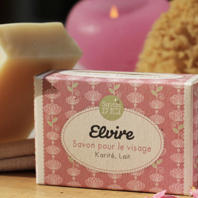 Elvire, le vachement doux !-Savon D'ICI