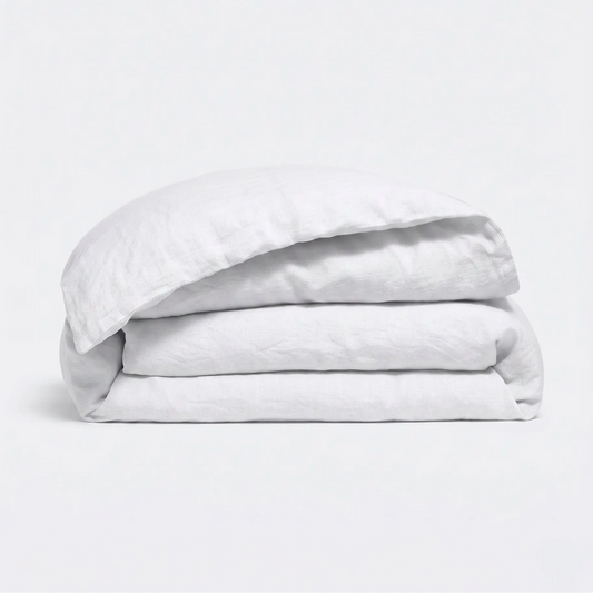 Housse de couette Aurore - Blanc-Lin de France