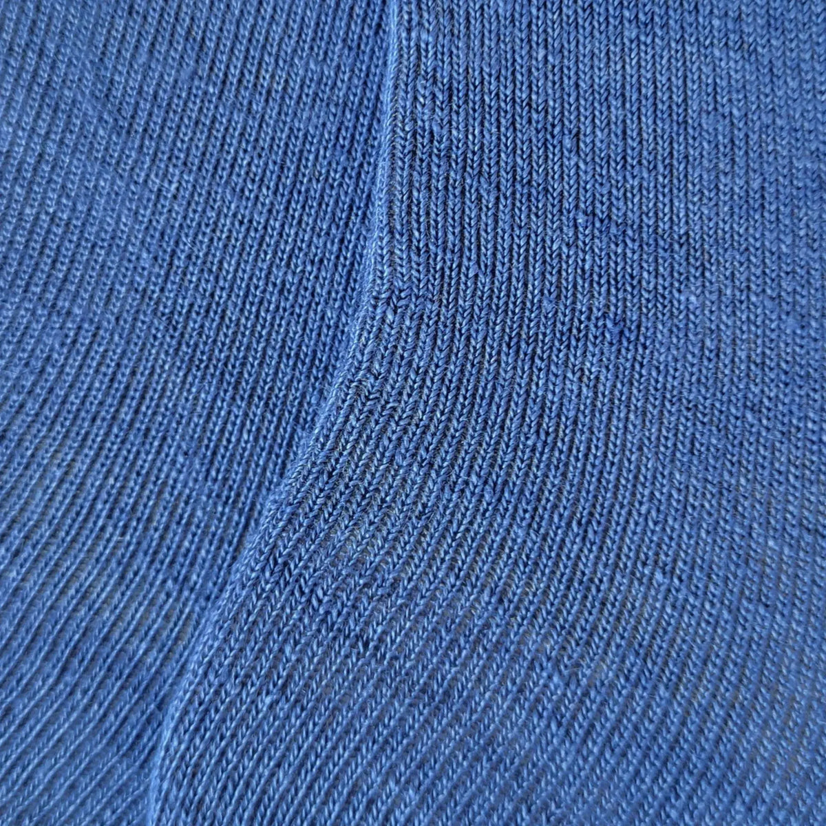 Mini-socquettes Femme - Bleu - Lin de France