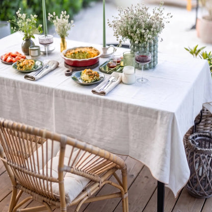 nappe de table - blanc