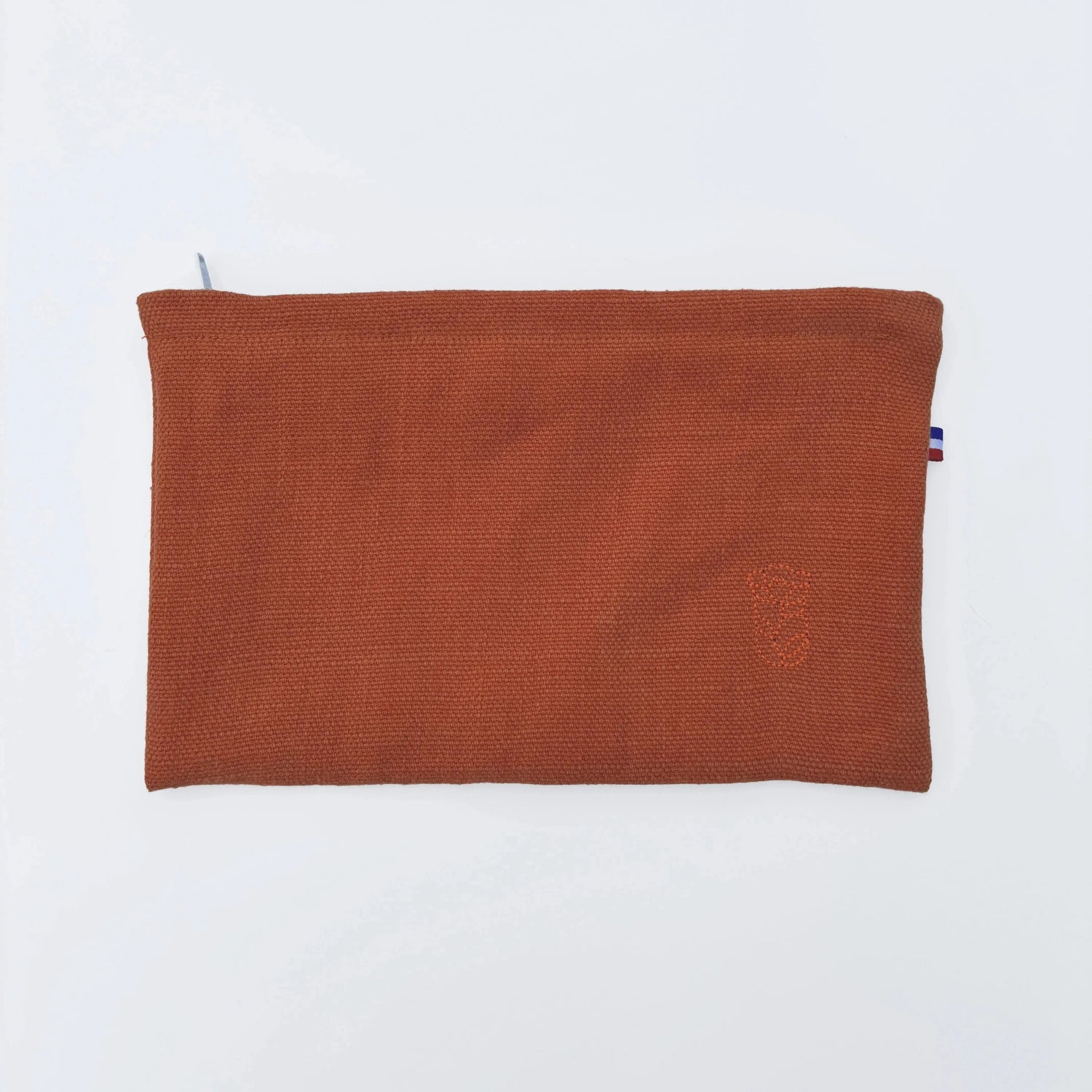 Pochette Victoire - Orange Lin de France