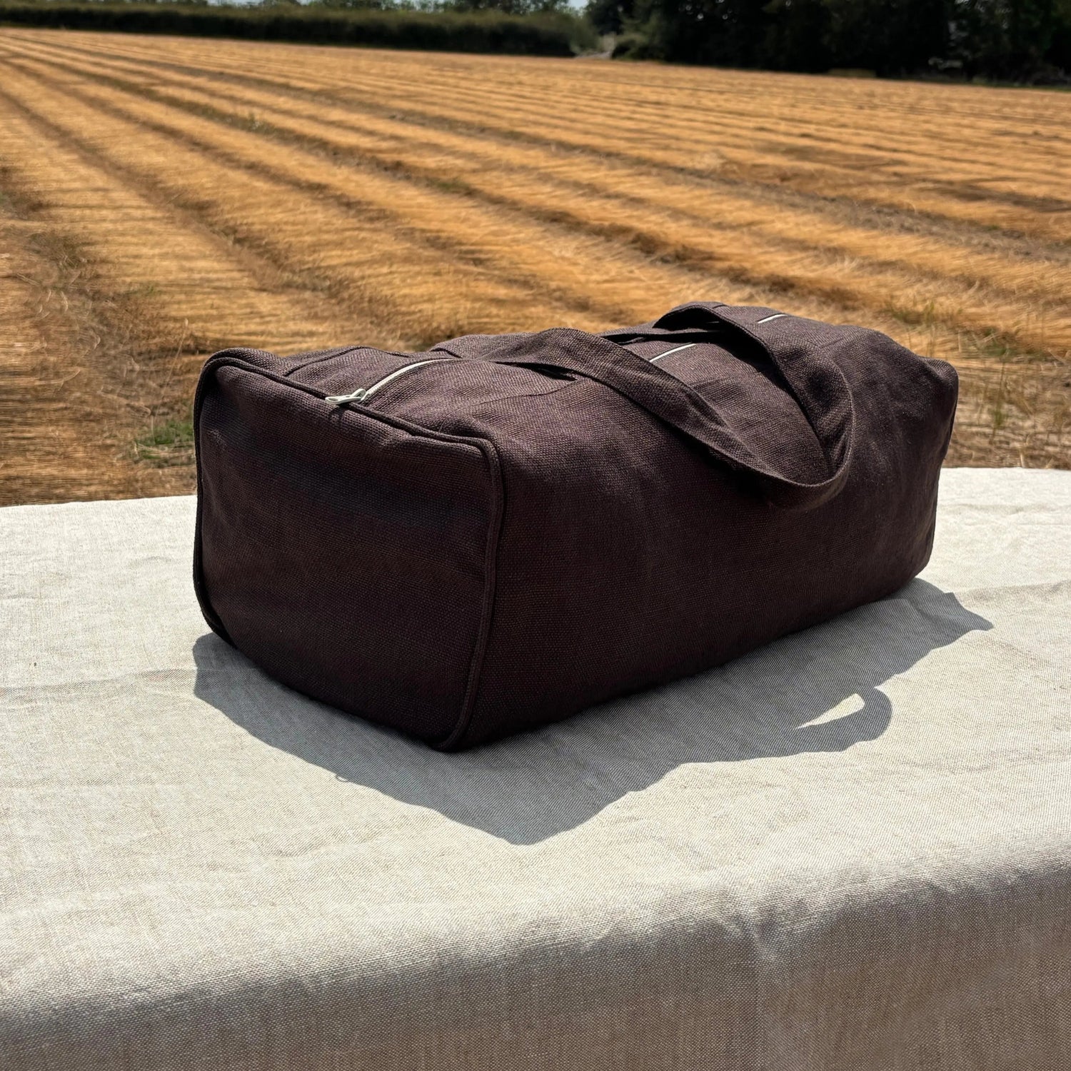Sac de voyage Ethan - Marron-Lin de France