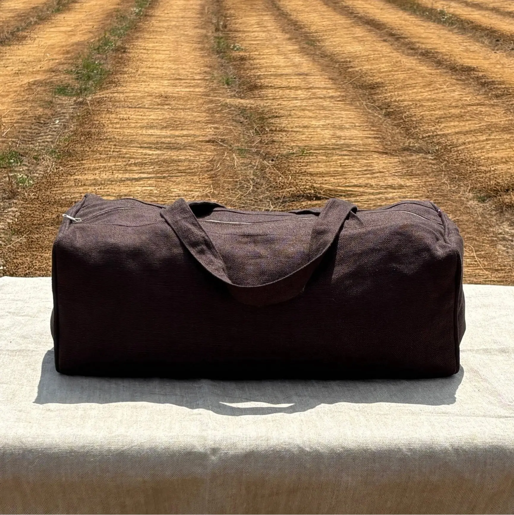 Sac de voyage Ethan - Marron-Lin de France