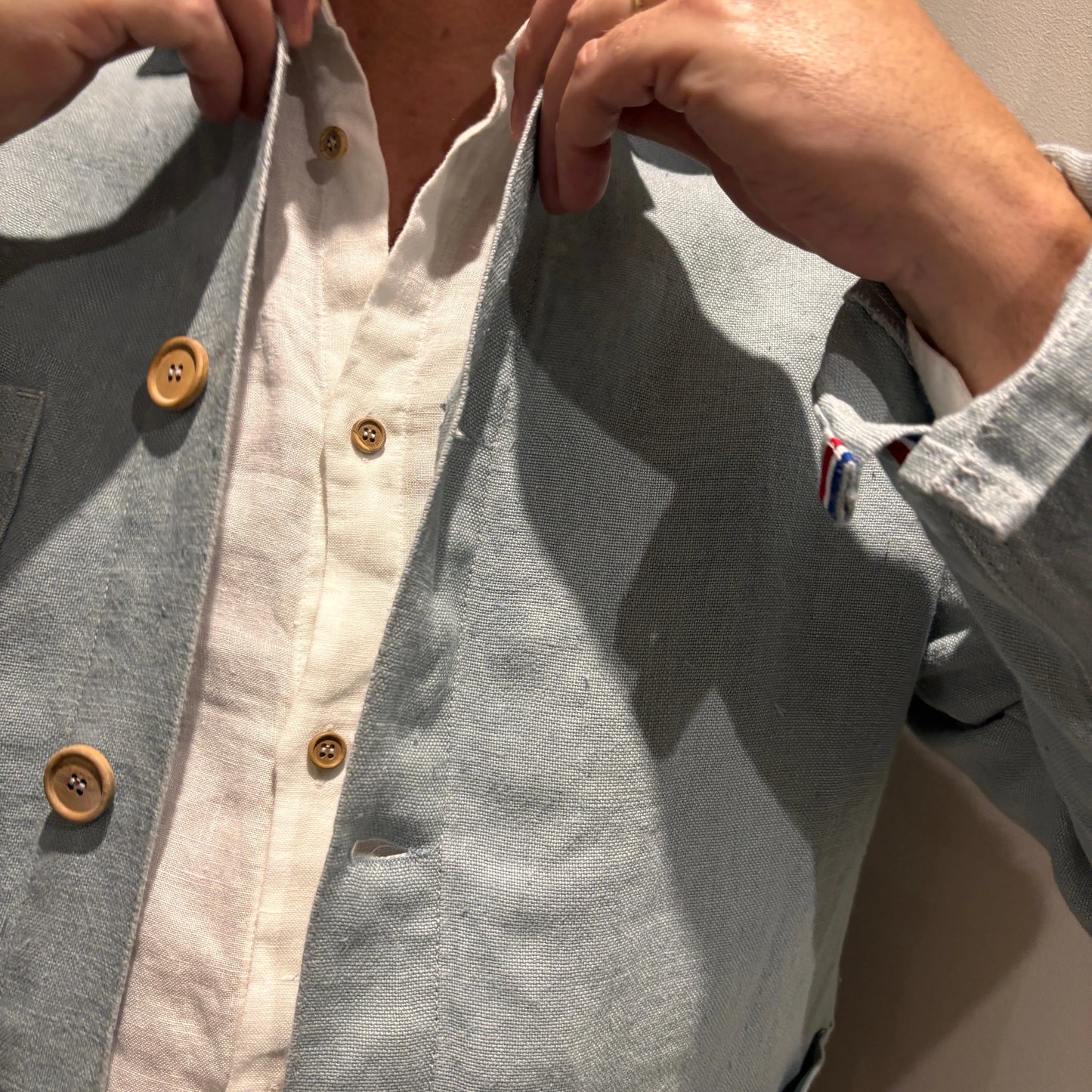 Surchemise Hazel - Bleu Ciel