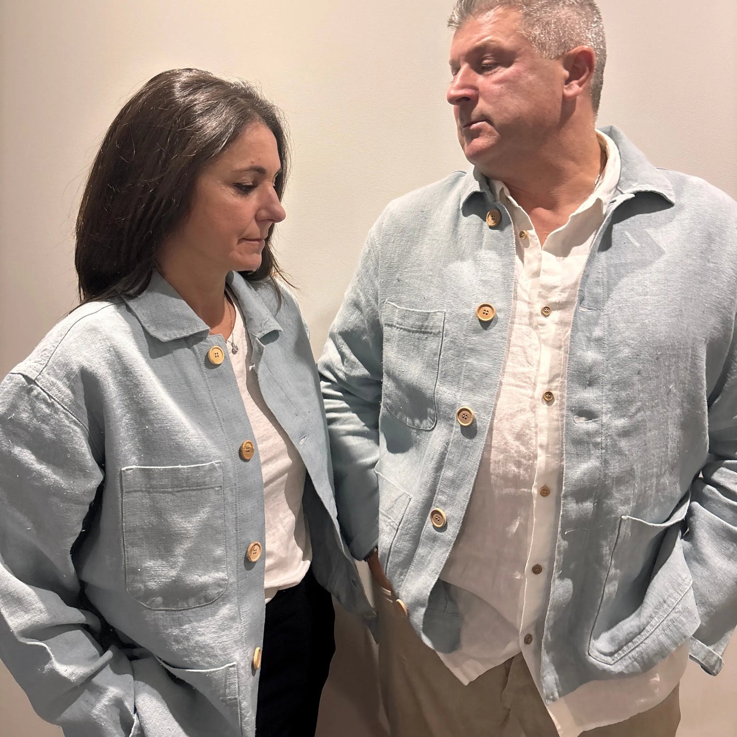 Surchemise Hazel - Bleu Ciel