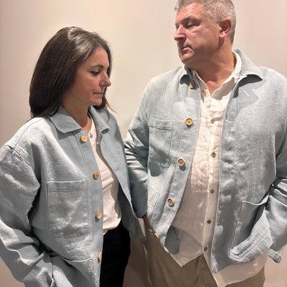 Surchemise Hazel - Bleu Ciel