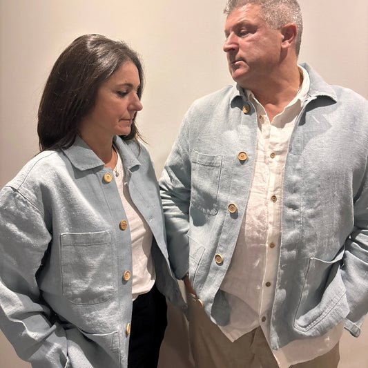 Surchemise Hazel - Bleu Ciel