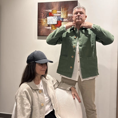 Surchemise Hazel - Vert Foncé