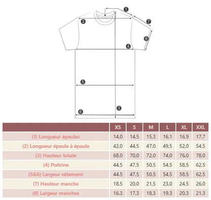 T-shirt Gabriel - Noir-Lin de France