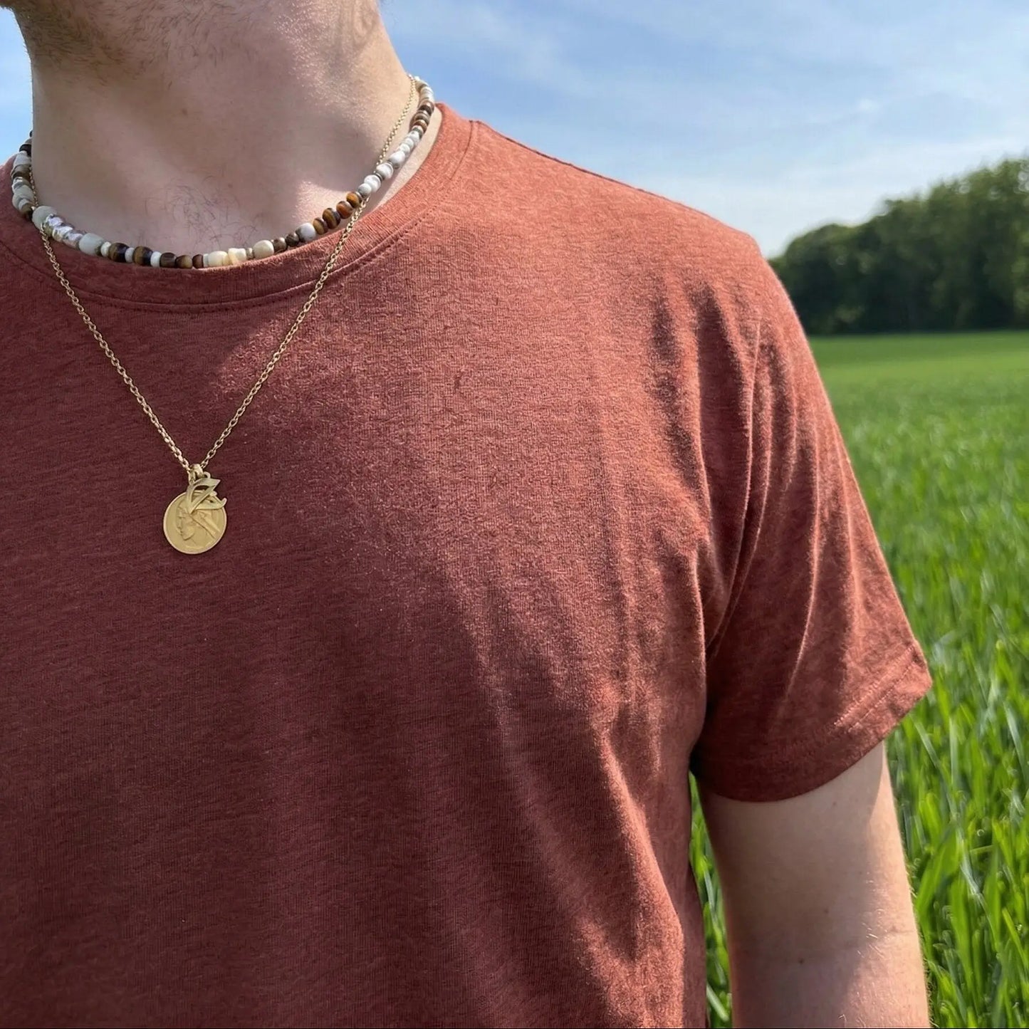 T-shirt Gabriel - Terracotta