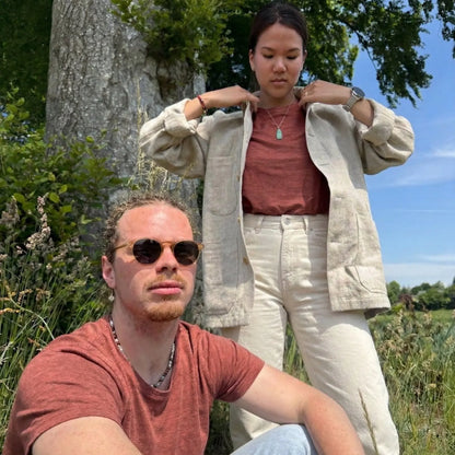 T-shirt Gabriel - Terracotta